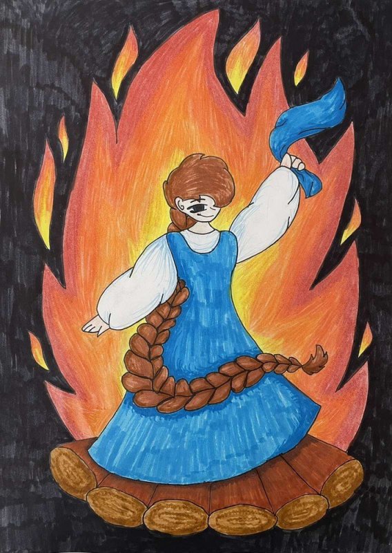 Огневушка поскакушка Бажова