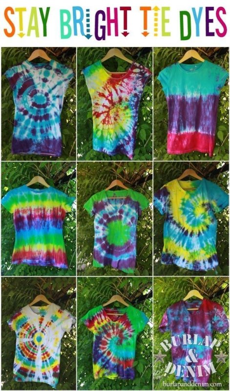 Техника Tie-Dye