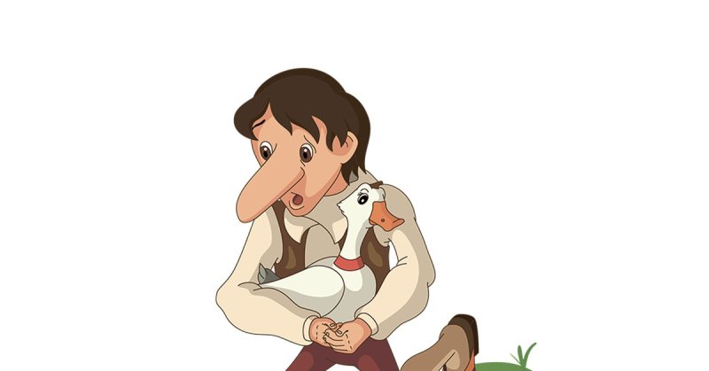 Карлик нос рисунок