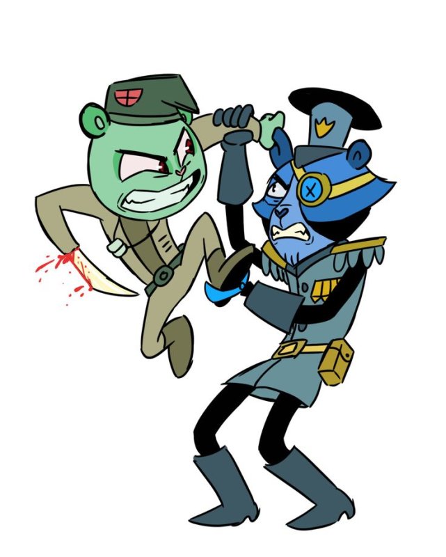 Happy Tree friends Тигриный генерал