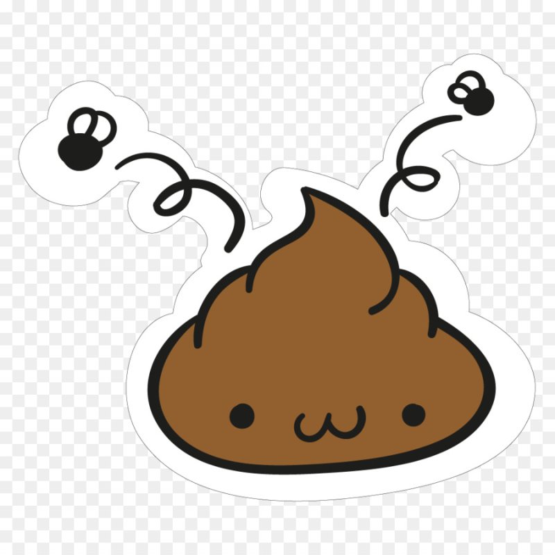 Рисунок какашки