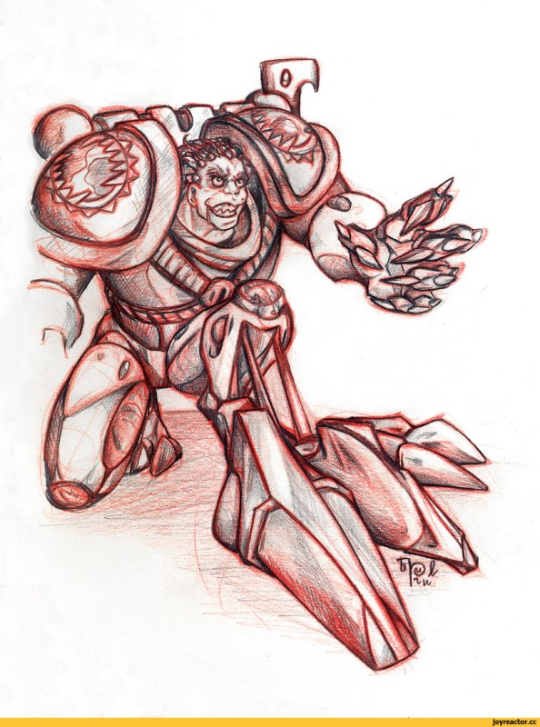 Вархаммер 40000 скетчи