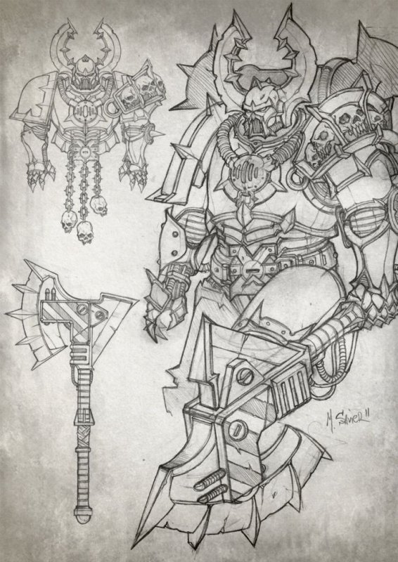 Warhammer 40000 Михаил Савье