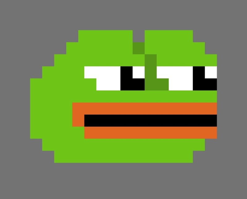 Пепе лягушка Pixel