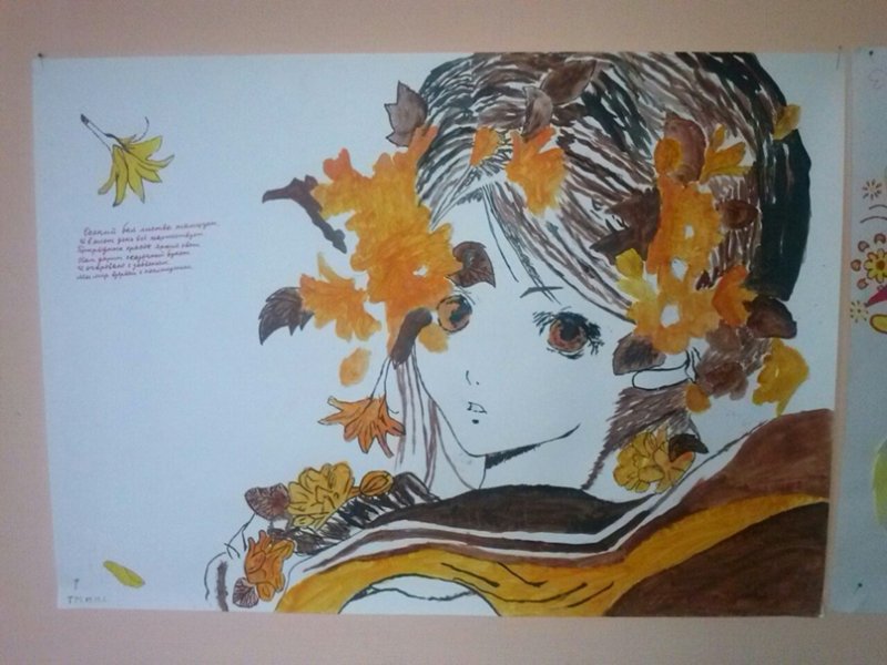 Рисунки на осенний бал в школу