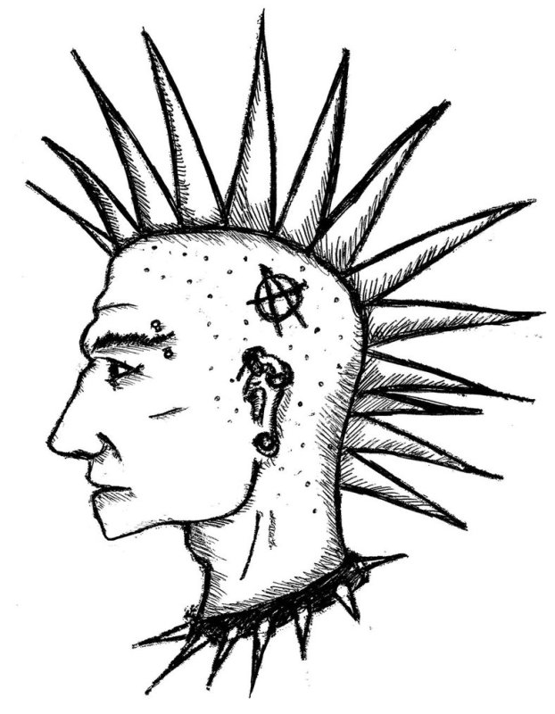 Панковский рисунок