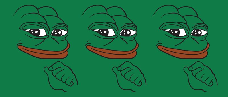 Жабка Пепе фон