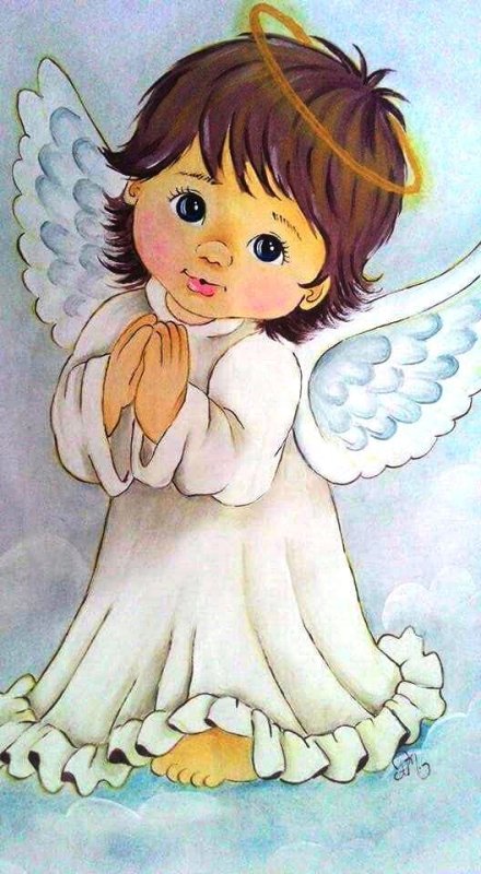 рисунки ангел