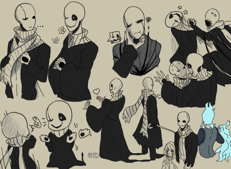 В Д Гастер Undertale