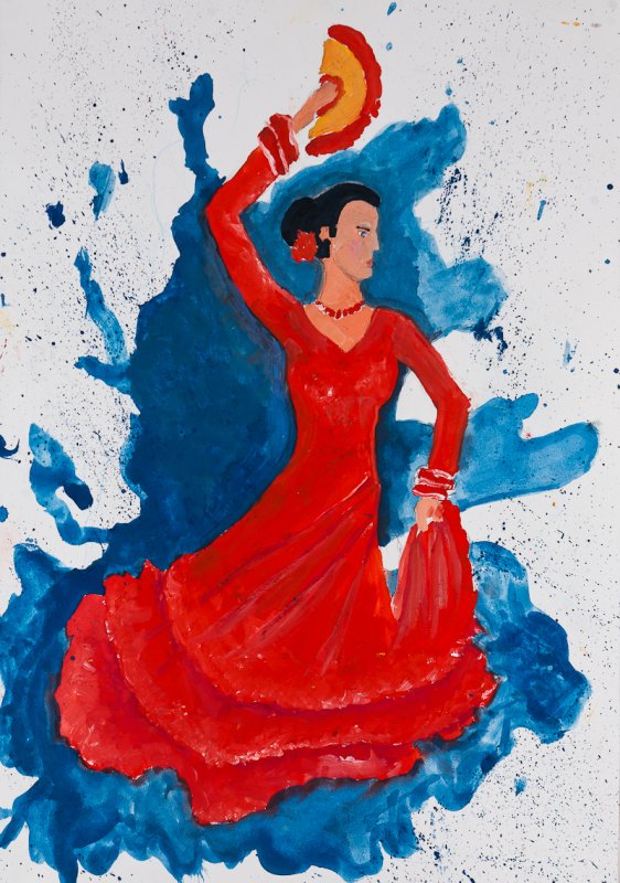 Рисунок к опере Кармен