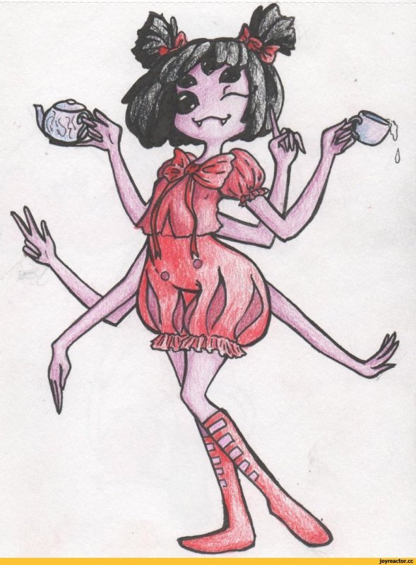 Андертейл маффет арт горяч