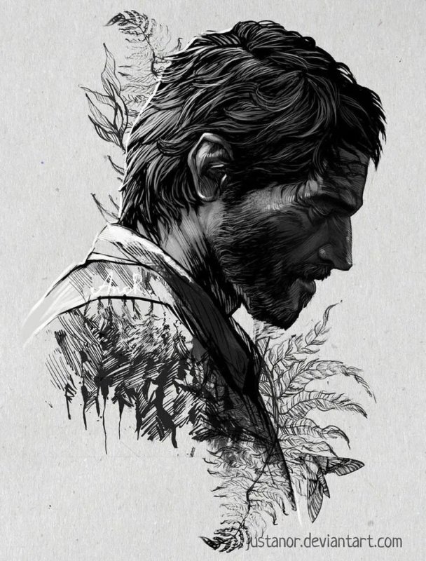 Джоэл Миллер the last of us 2 арт