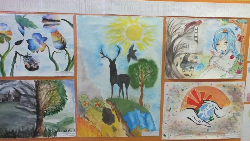 Рисунок по защите природы