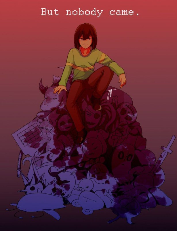 Art Undertale чары геноцид