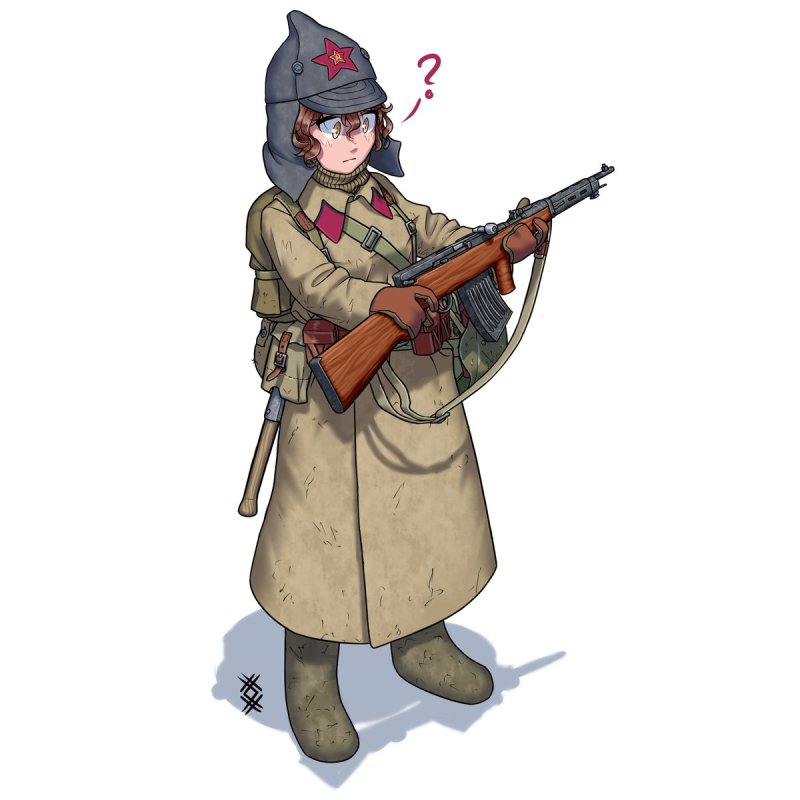 Боец РККА арт