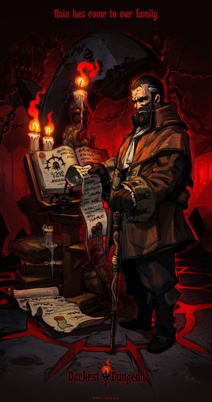 Dark Dungeon оккультист