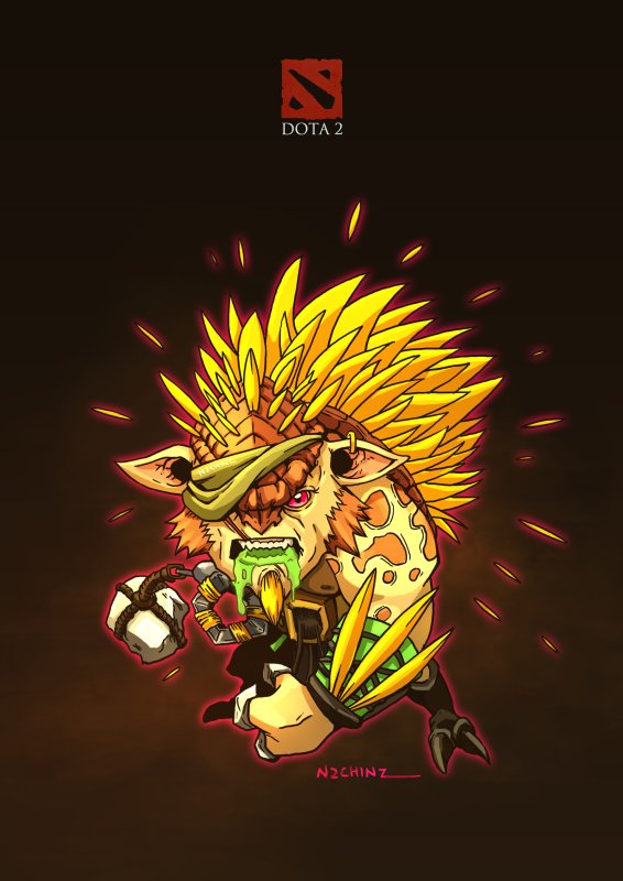 Из Dota 2 Bristleback