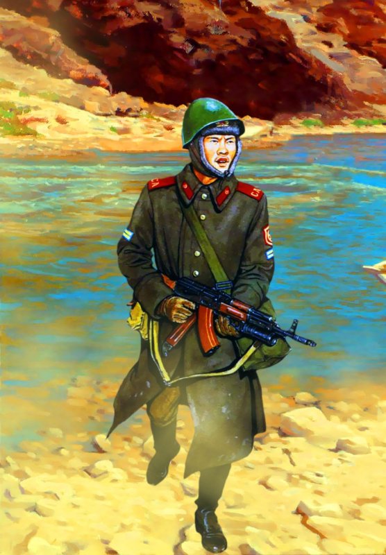 Советские солдаты арты