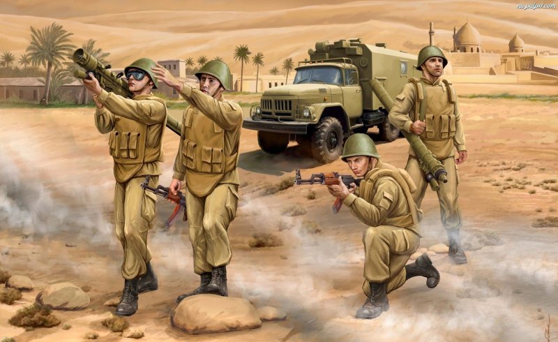 Фигурки моджахедов 1/35 Афганская война