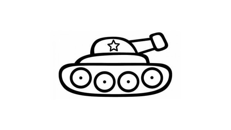 Раскраска танки для детей