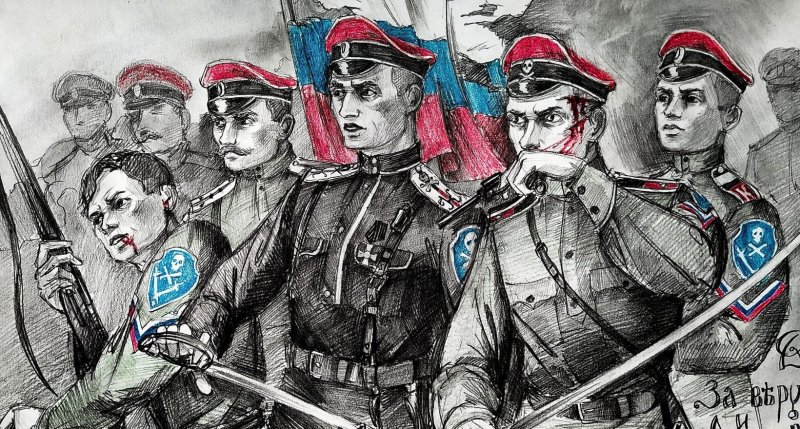Белая гвардия аниме корниловцы