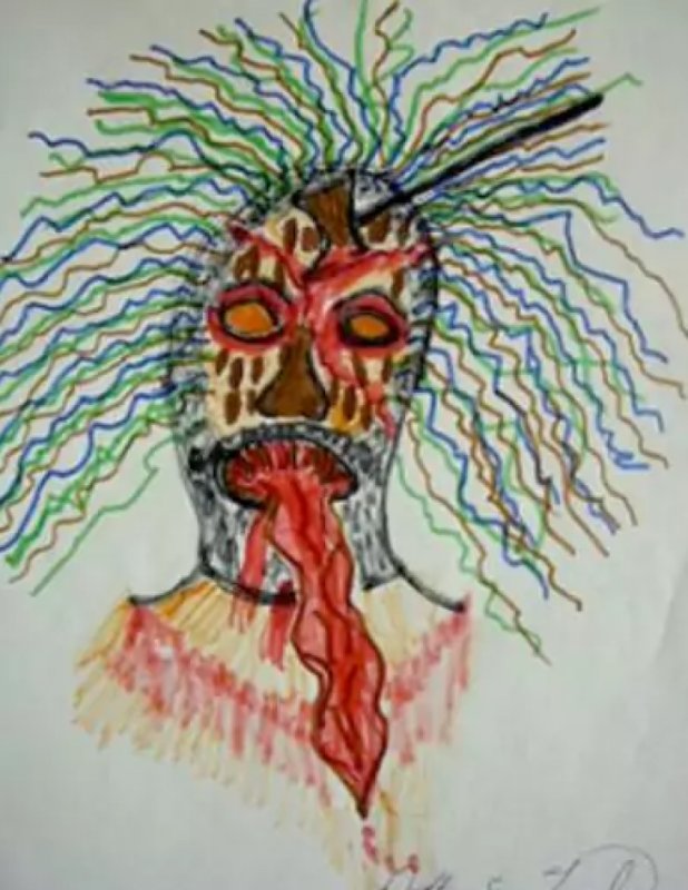 Рисунки серийных убийц