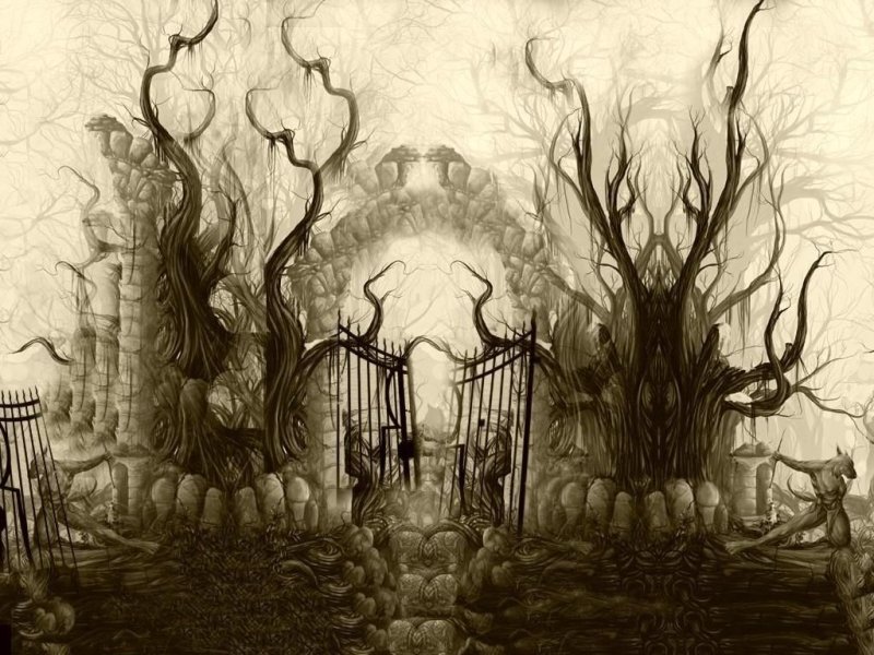 Готические ворота