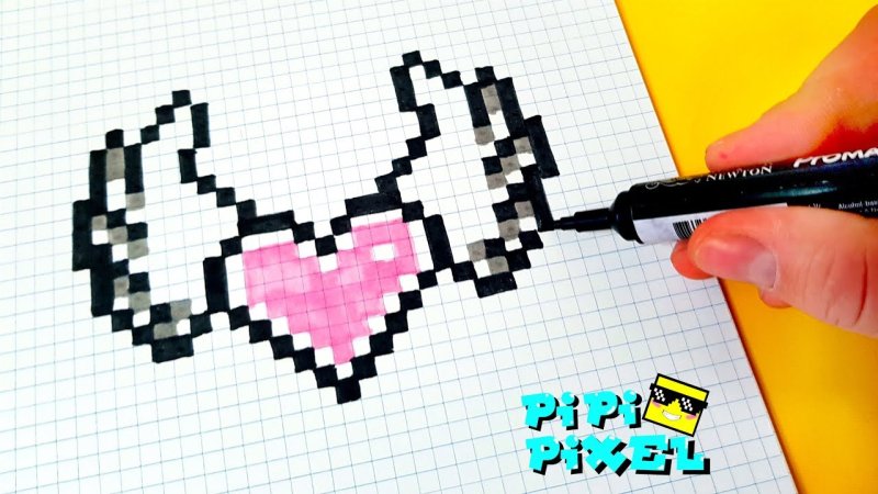 Маленькие рисуночки по клеточкам
