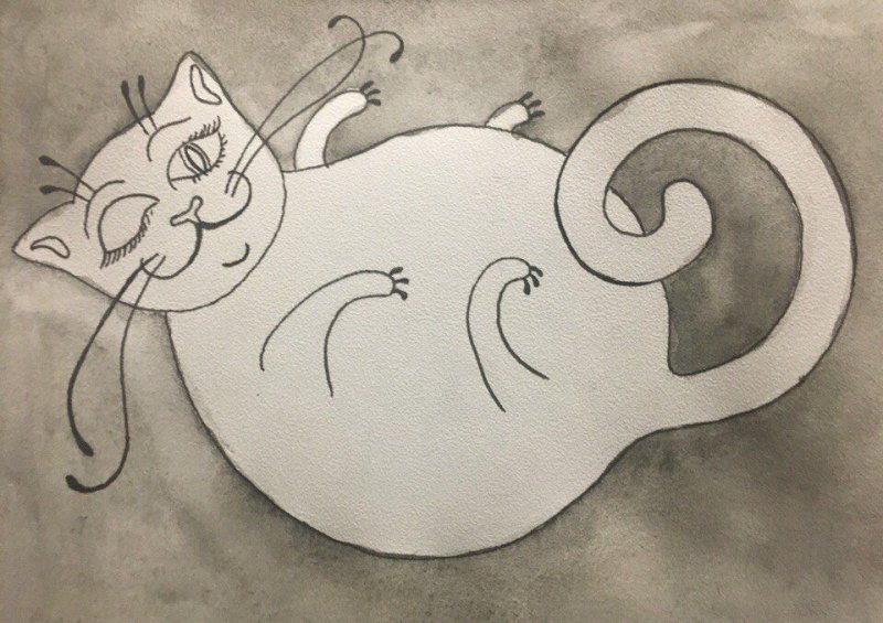 Нарисовать Толстого кота