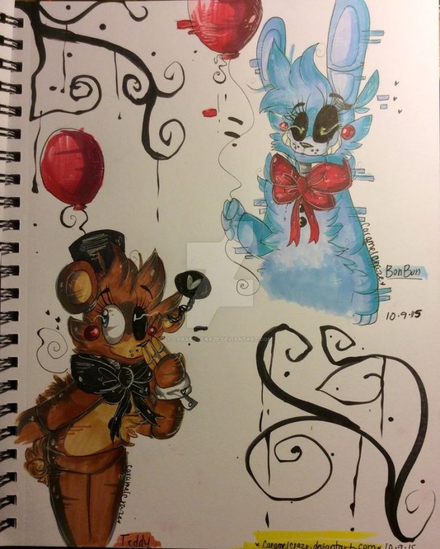 ФНАФ CARAMELCRAZE Фредди