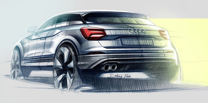 Sketch Audi q3