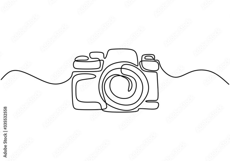 Стилизованный фотоаппарат