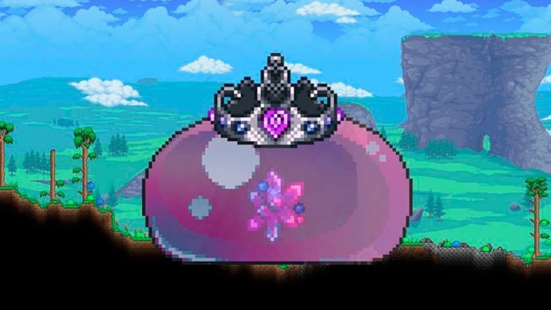Terraria Королева слизней