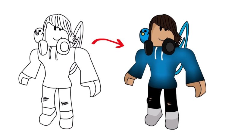 Рисунки из Roblox