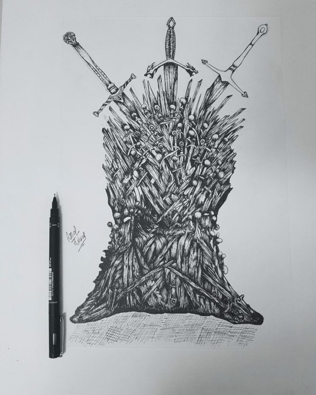 Железный трон арт
