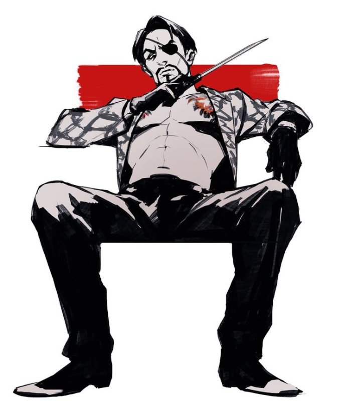 Goro Majima Art