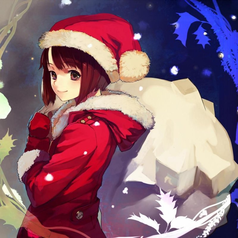 Новогодние аниме