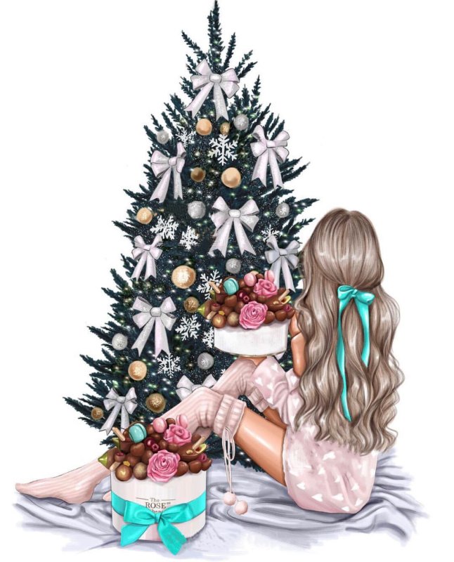 Рисунки на новый год