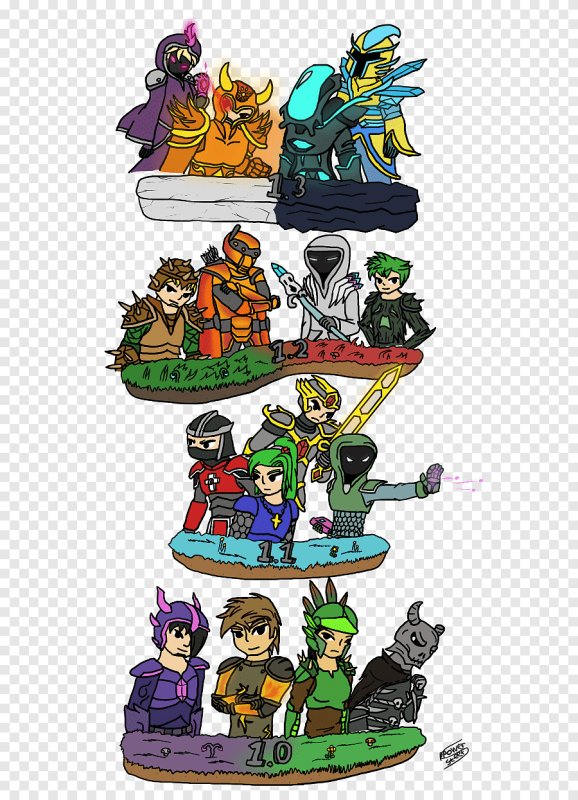 Персонажи Terraria