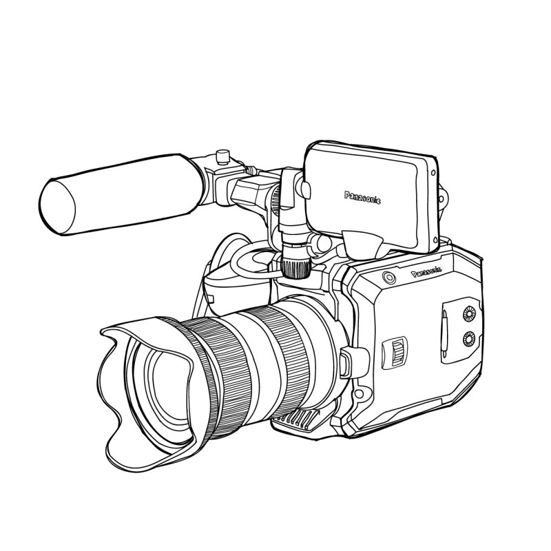Фотоаппарат для раскрашивания