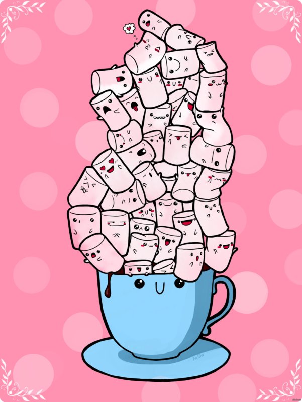 красивые зефирки