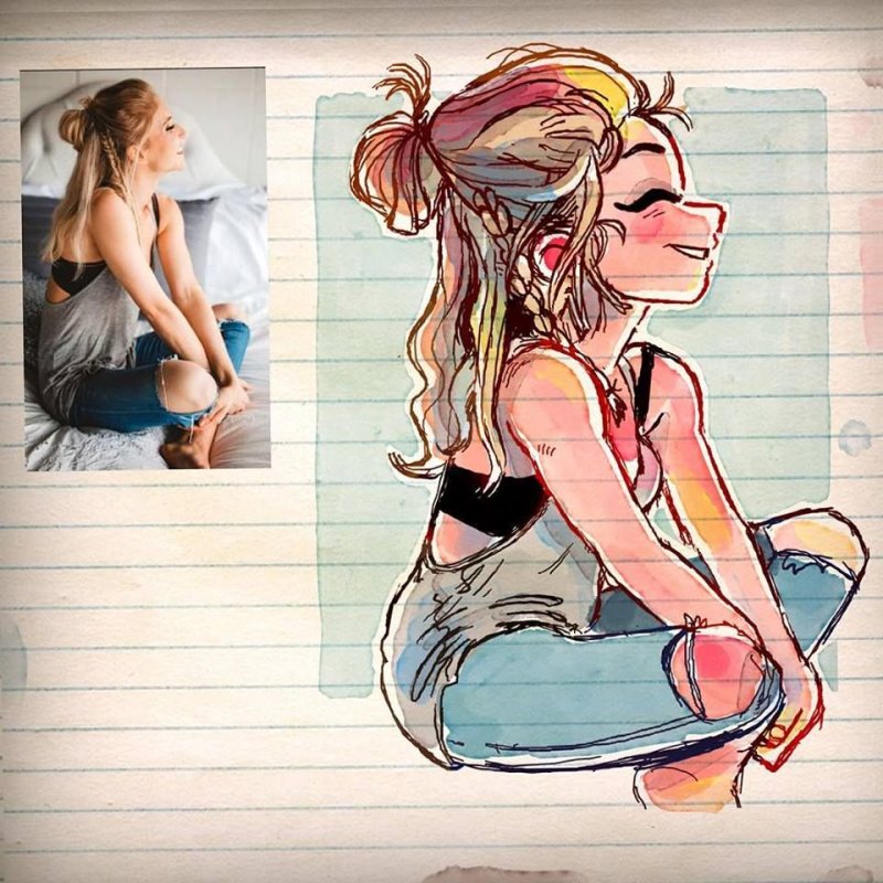 Необычные стили рисования