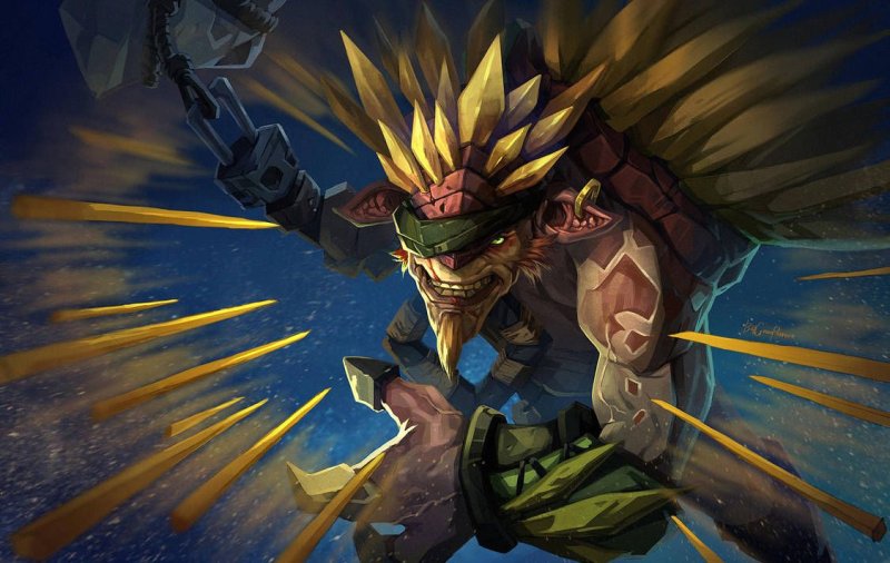 БРИСТЛБЕК Dota 2