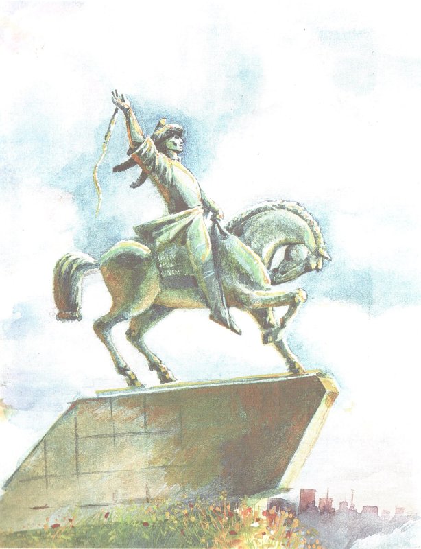 Уфа памятник Салават Салават Юлаев