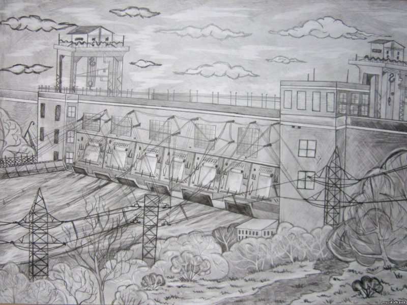 Иркутск рисунок
