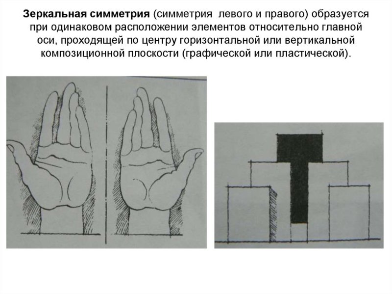 Зеркальная симметрия примеры