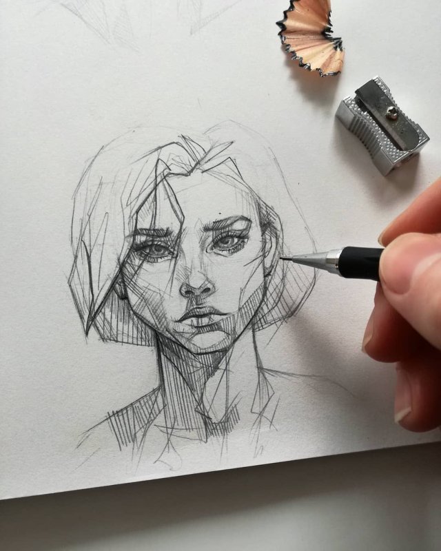 рисование карандашом