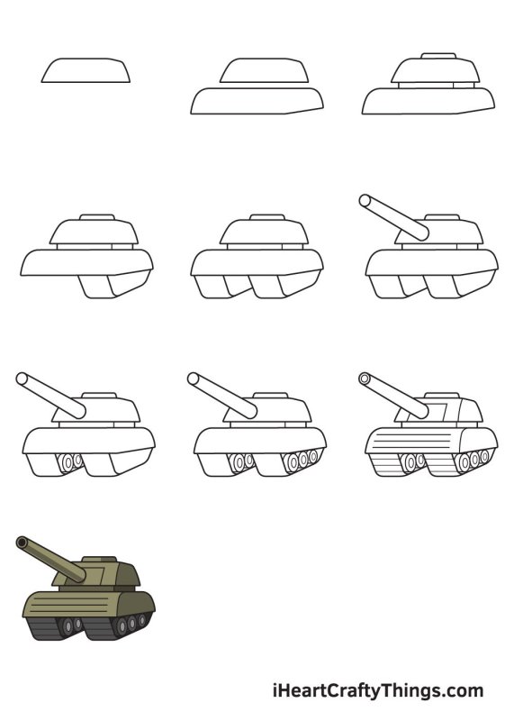Рисунок танка т 34