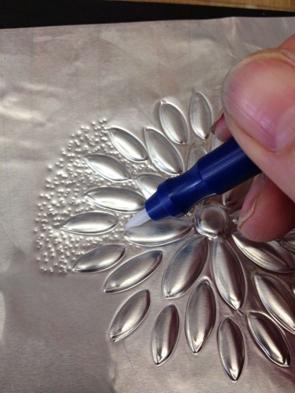 Чеканка на фольге