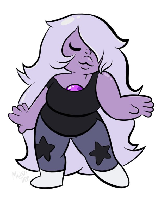 Steven Universe аметист арт